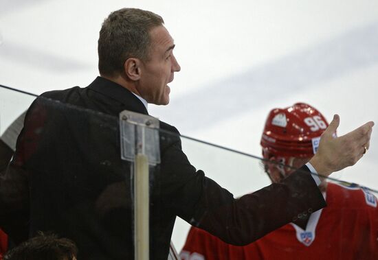 Kontinental Hockey League. Spartak vs. Dynamo Moscow