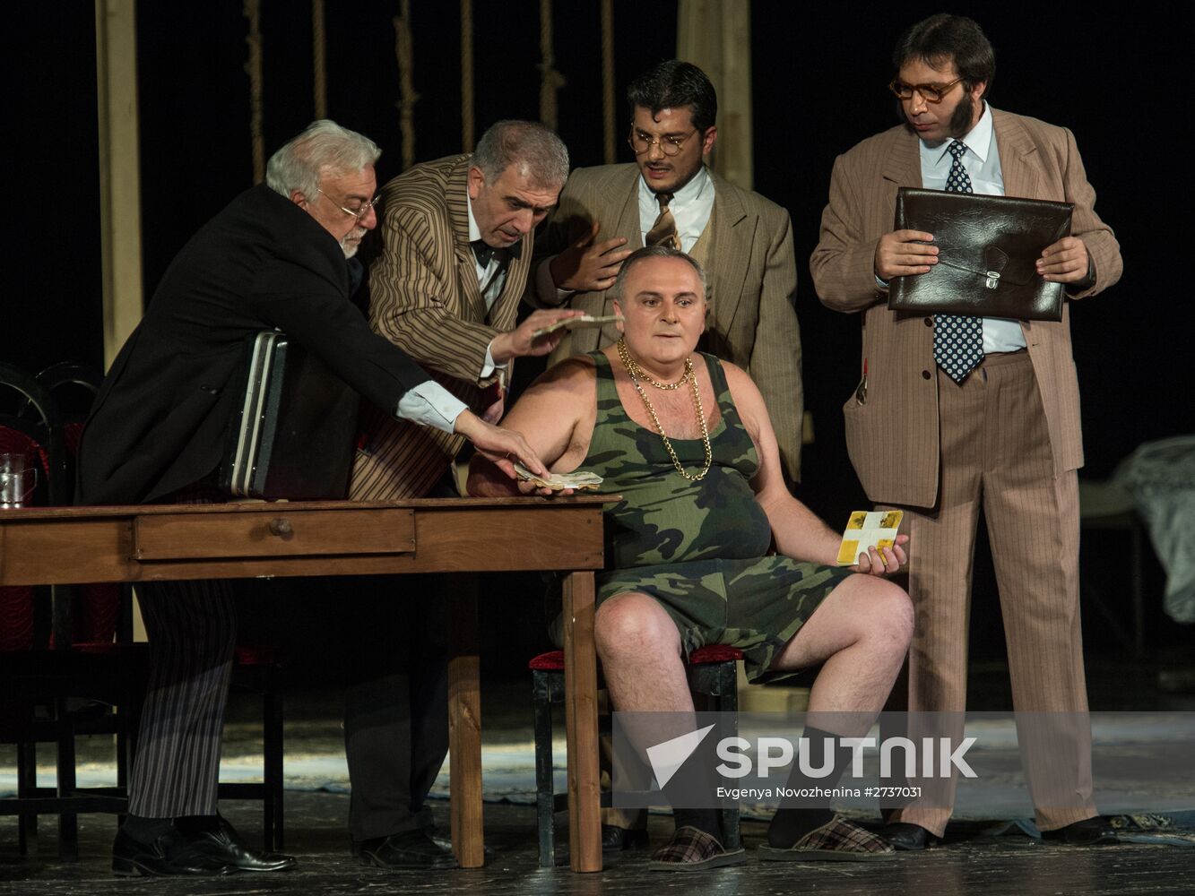 Yerevan theater on tour in Moscow