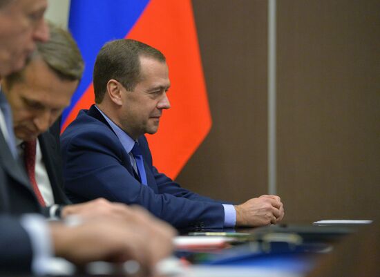 President Vladimir Putin holds Security Council meeting
