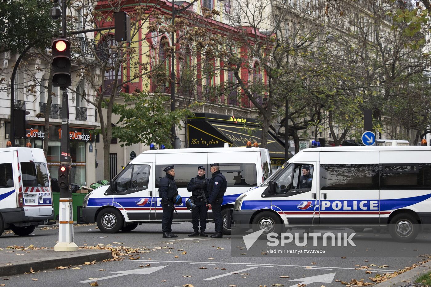 Situation in Paris after series of terror attacks