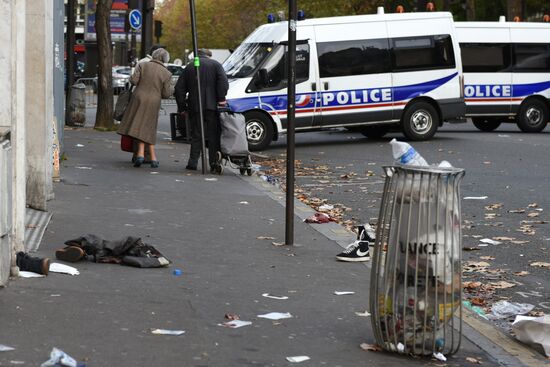 Situation in Paris after series of terror attacks