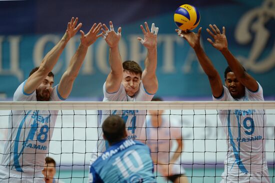 Russian Volleyball Super League. Men. Dynamo vs. Zenit-Kazan