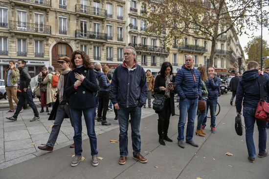 Situation in Paris after series of terror attacks