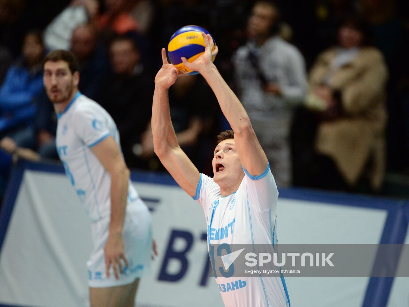 Russian Volleyball Super League. Men. Dynamo vs. Zenit-Kazan