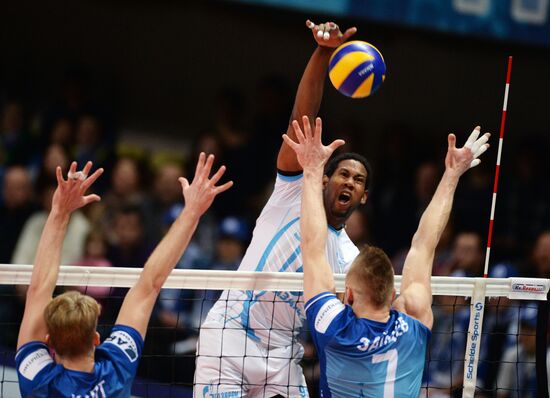 Russian Volleyball Super League. Men. Dynamo vs. Zenit-Kazan