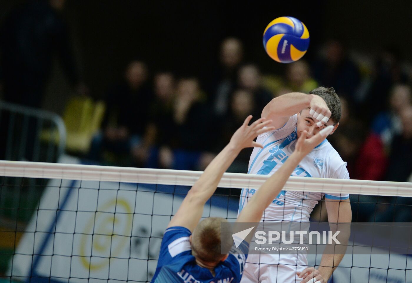 Russian Volleyball Super League. Men. Dynamo vs. Zenit-Kazan