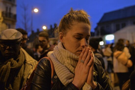 Situation in Paris after series of terror attacks