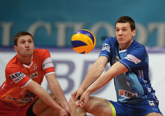 Russian Volleyball Super League. Men. Dynamo vs. Zenit-Kazan