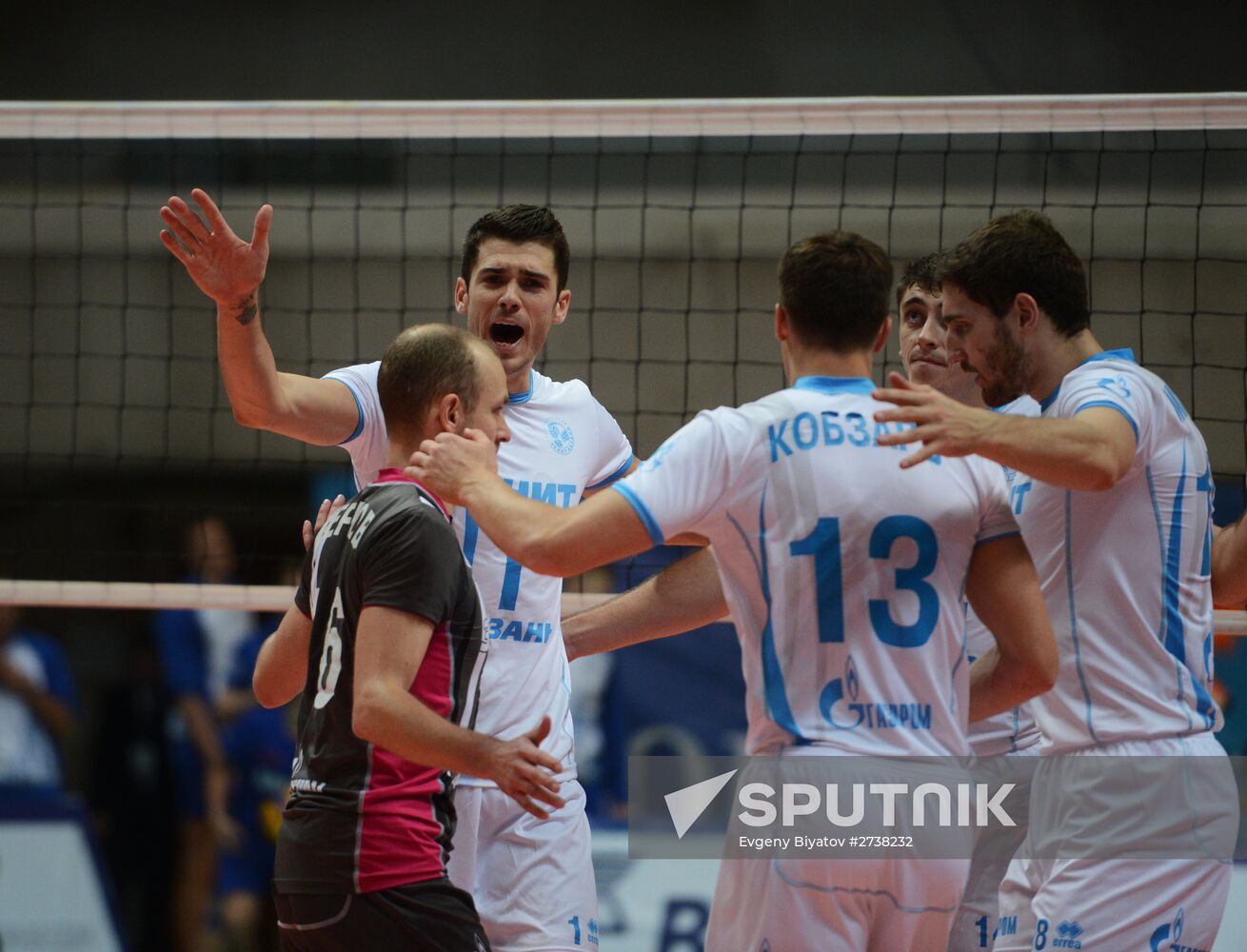 Russian Volleyball Super League. Men. Dynamo vs. Zenit-Kazan