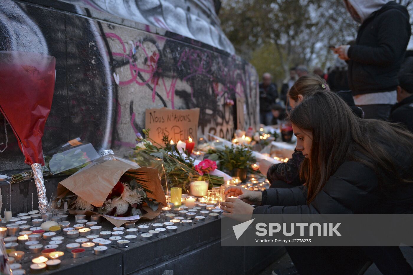 Situation in Paris after series of terror attacks