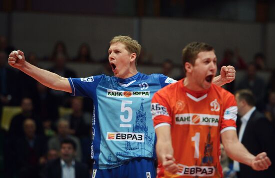 Russian Volleyball Super League. Men. Dynamo vs. Zenit-Kazan