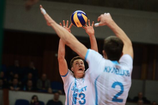 Russian Volleyball Super League. Men. Dynamo vs. Zenit-Kazan