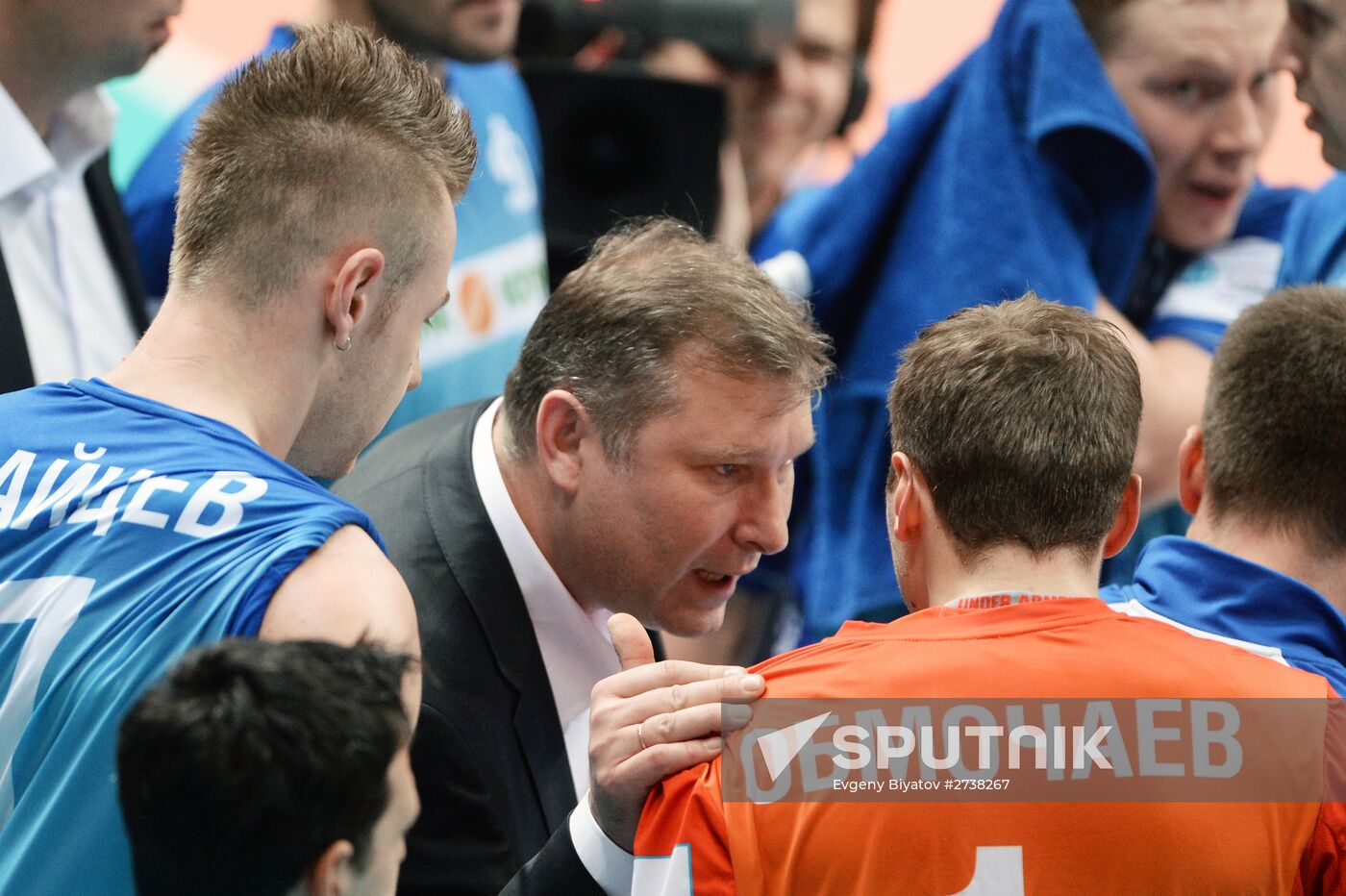 Russian Volleyball Super League. Men. Dynamo vs. Zenit-Kazan