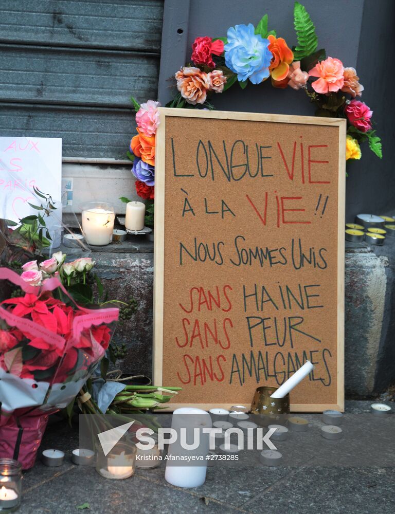 Situation in Paris after series of terror attacks