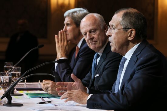 Sergei Lavrov takes part in meeting devoted to Syrian settlement in Vienna
