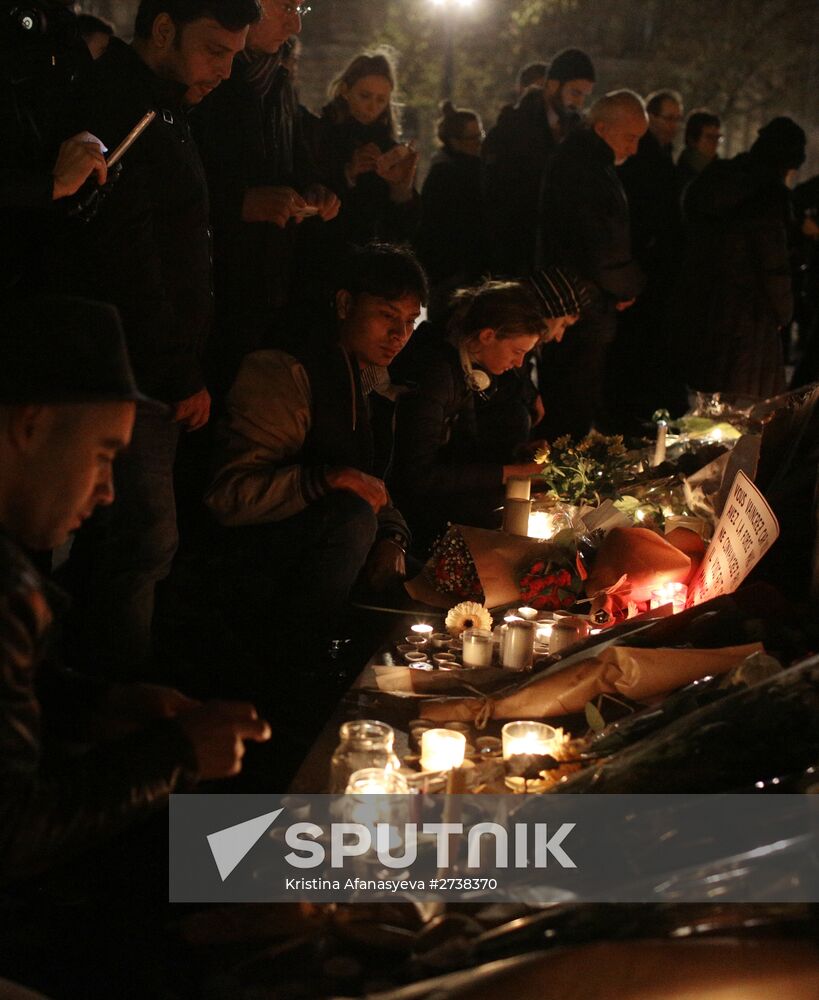 Situation in Paris after series of terror attacks