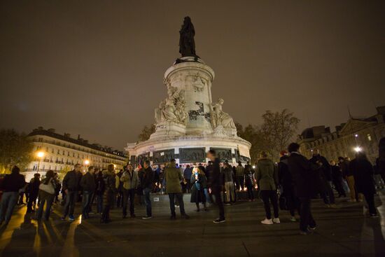 Situation in Paris after series of terror attacks