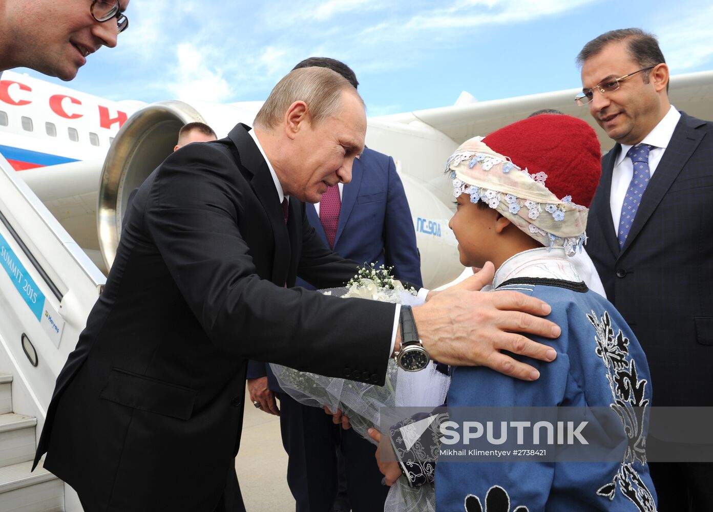 Russian President Vladimir Putin takes part in G20 summit in Turkey