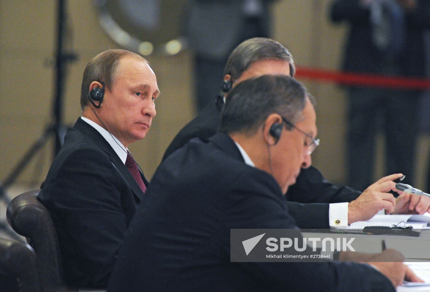Russian President Vladimir Putin takes part in informal BRICS summit in Antalya