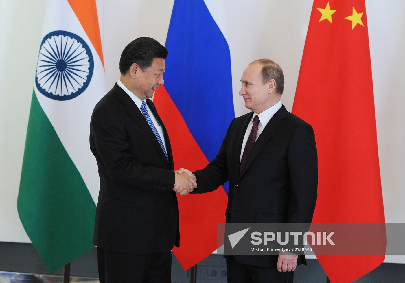 Russian President Vladimir Putin takes part in informal BRICS summit in Antalya