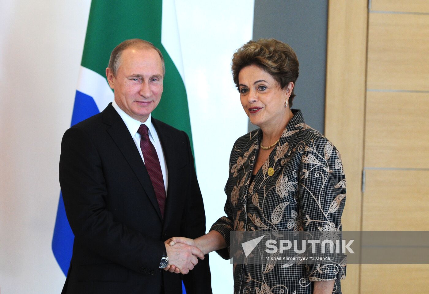 Russian President Vladimir Putin takes part in informal BRICS summit in Antalya
