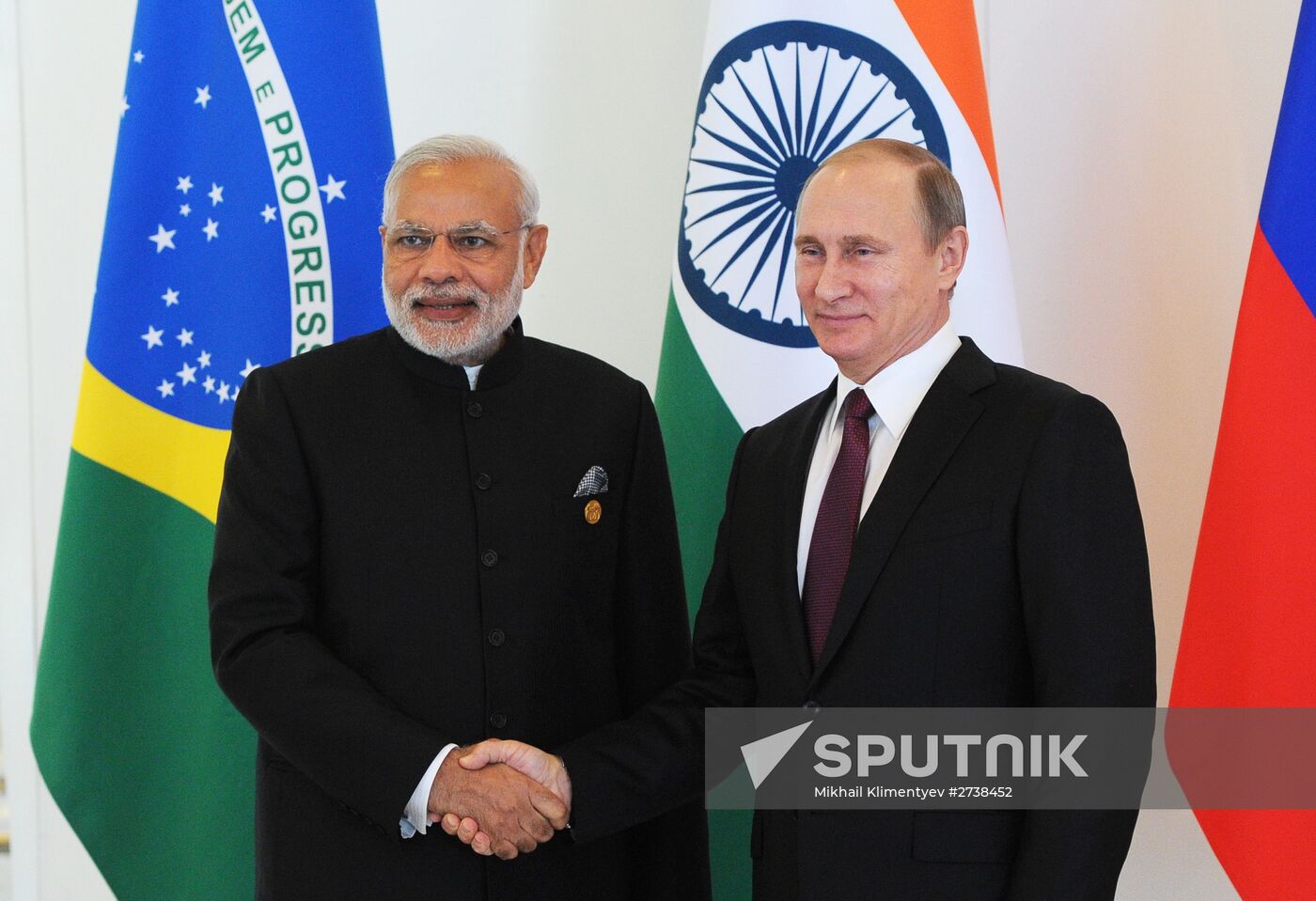 Russian President Vladimir Putin takes part in informal BRICS summit in Antalya
