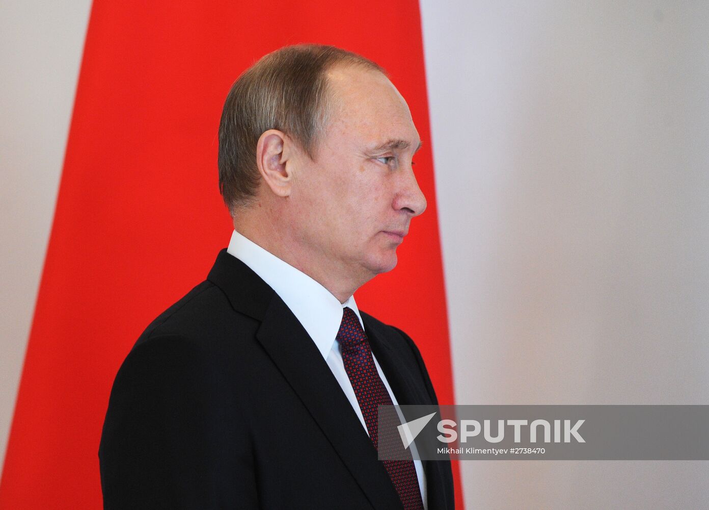 Russian President Vladimir Putin takes part in informal BRICS summit in Antalya