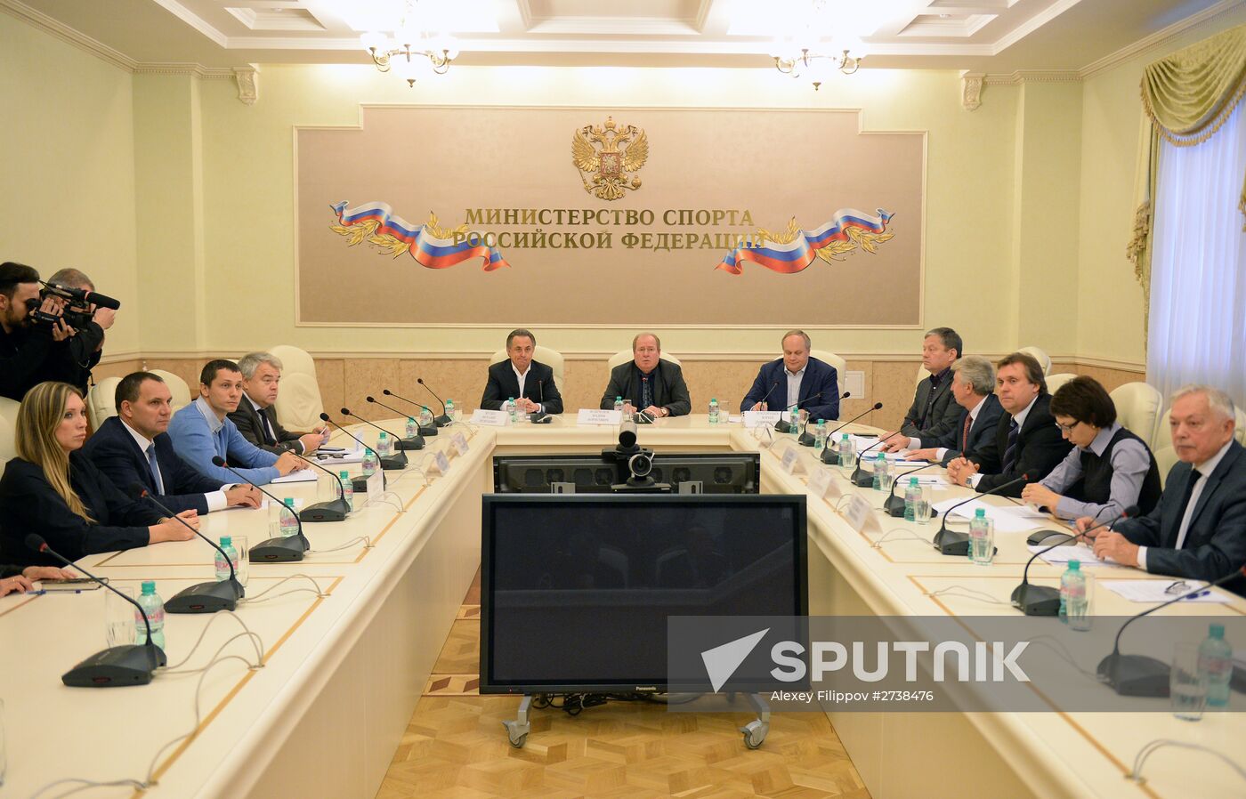 ARAF presidium emergency meeting featuring Russian Sports Minister Vitaly Mutko