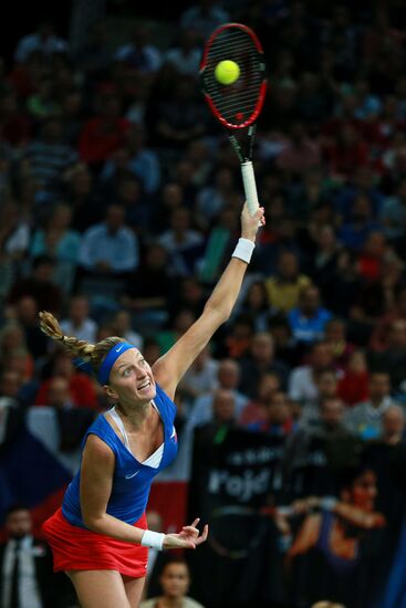 Fed Cup. Finals. Czech Republic vs. Russia. Day 2