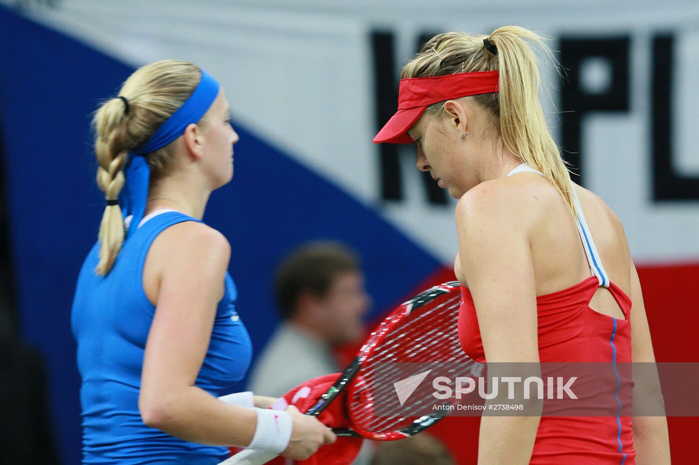 Fed Cup. Finals. Czech Republic vs. Russia. Day 2