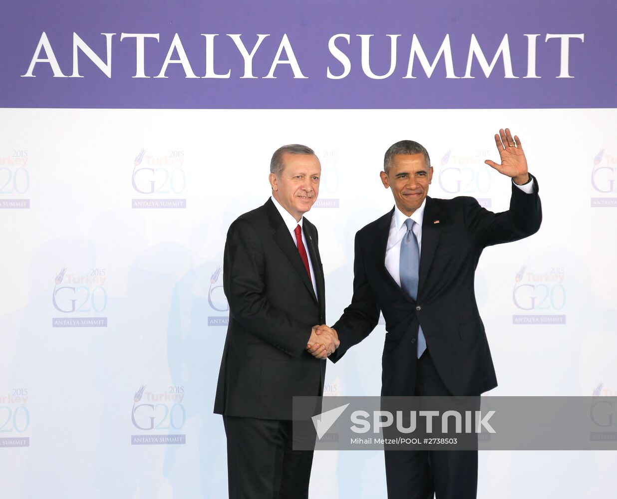 Vladimir Putin takes part in G20 summit in Turkey