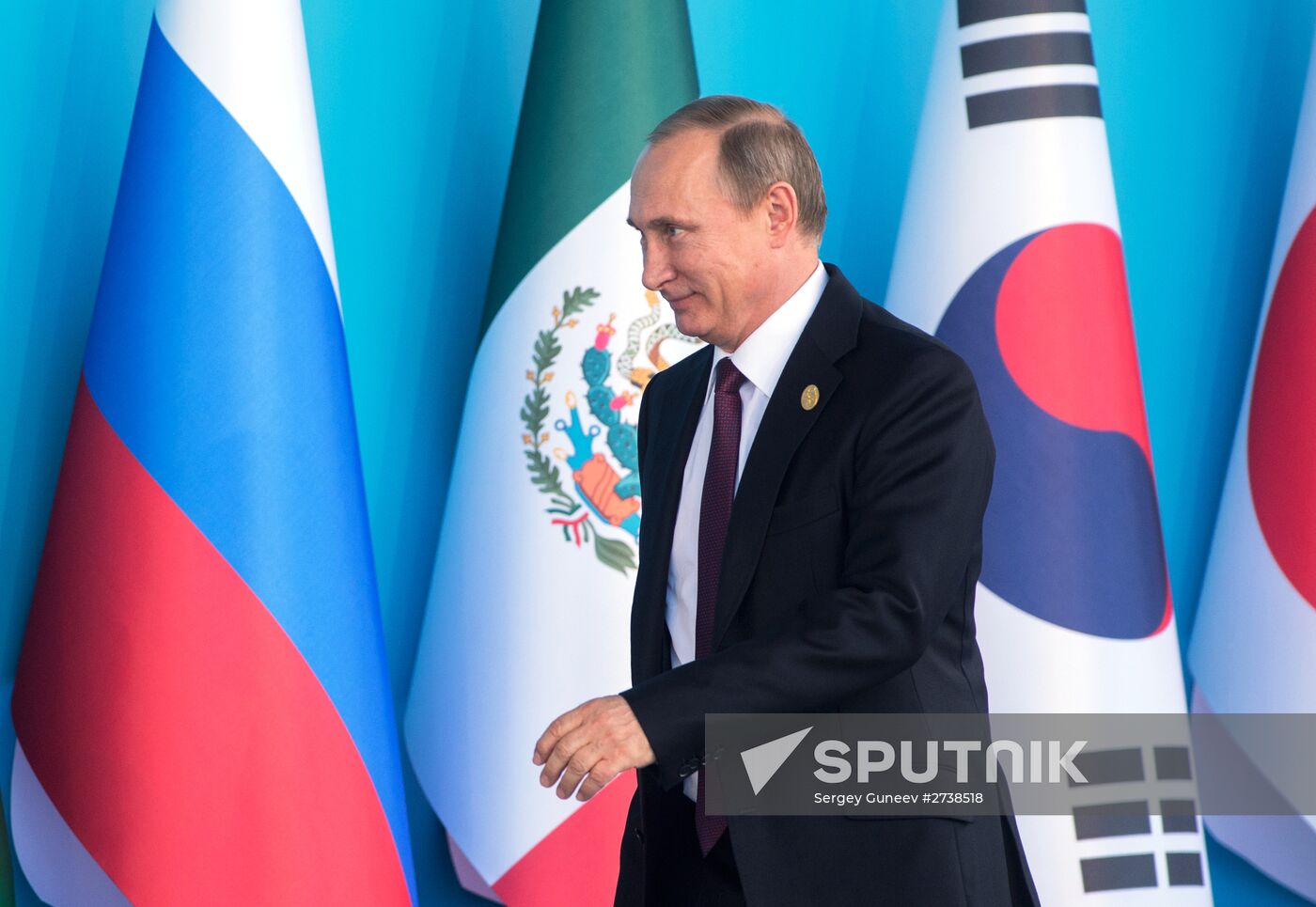 Vladimir Putin takes part in G20 summit in Turkey