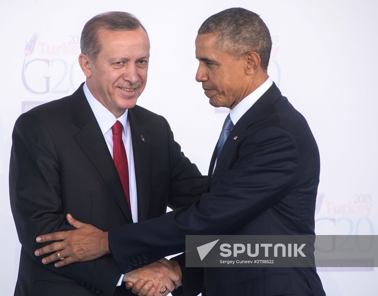 Vladimir Putin takes part in G20 summit in Turkey