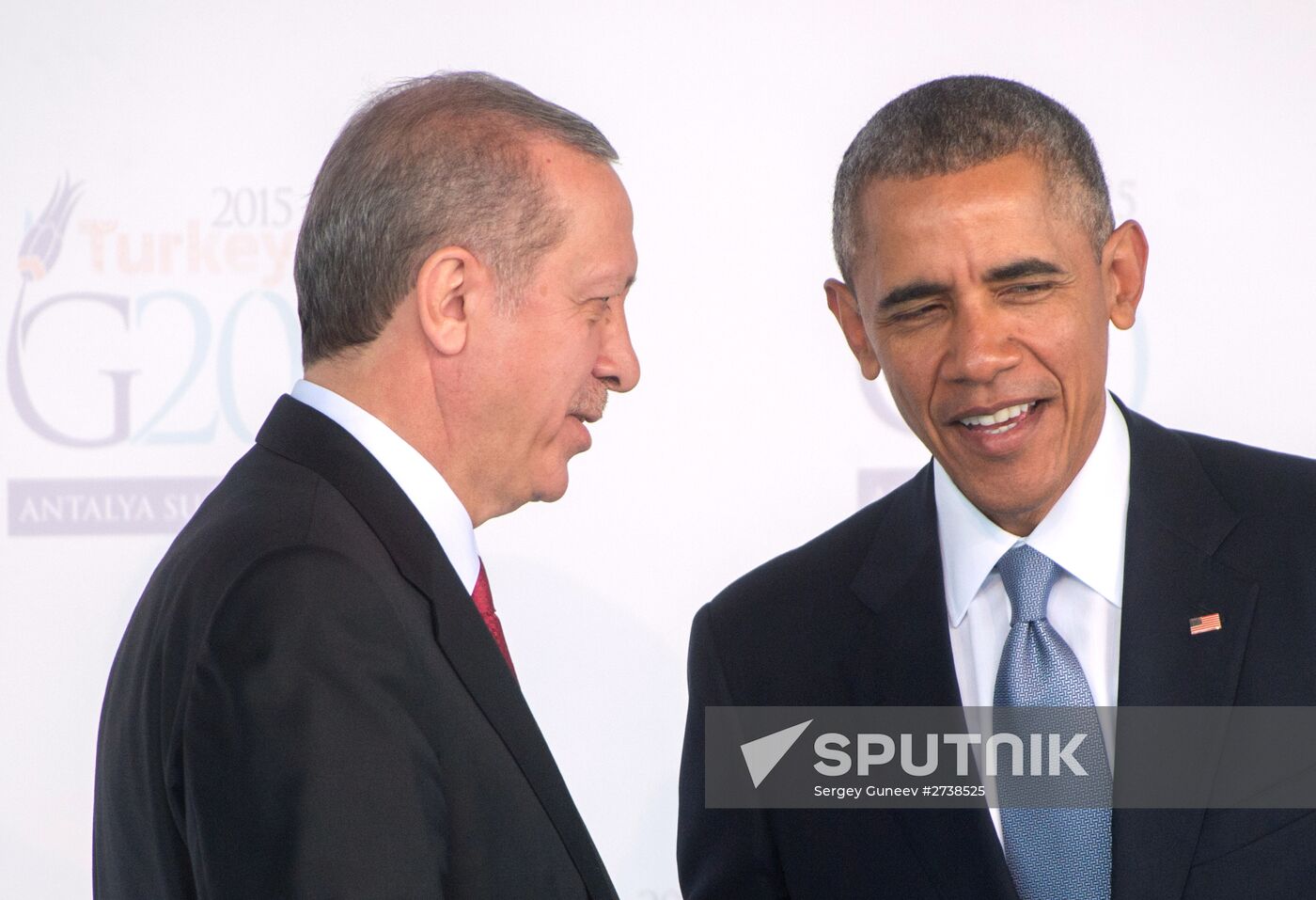 Vladimir Putin takes part in G20 summit in Turkey