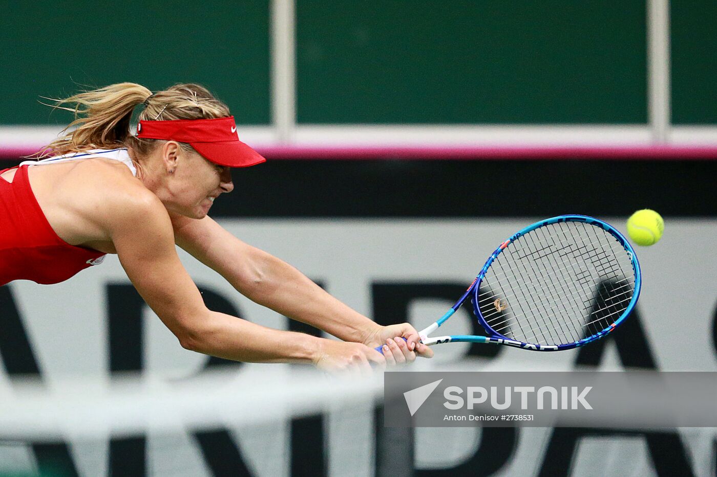 Fed Cup. Finals. Czech Republic vs. Russia. Day 2
