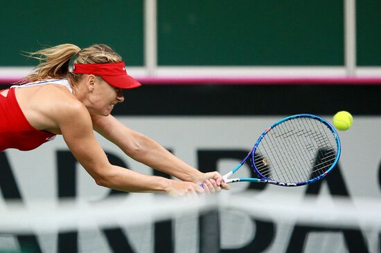 Fed Cup. Finals. Czech Republic vs. Russia. Day 2