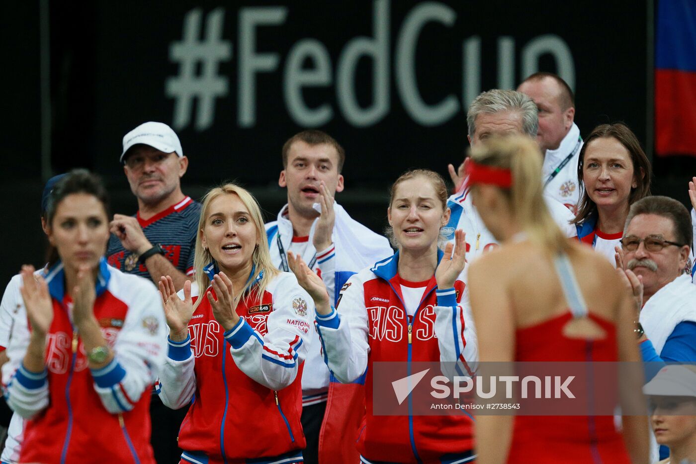 Fed Cup. Finals. Czech Republic vs. Russia. Day 2