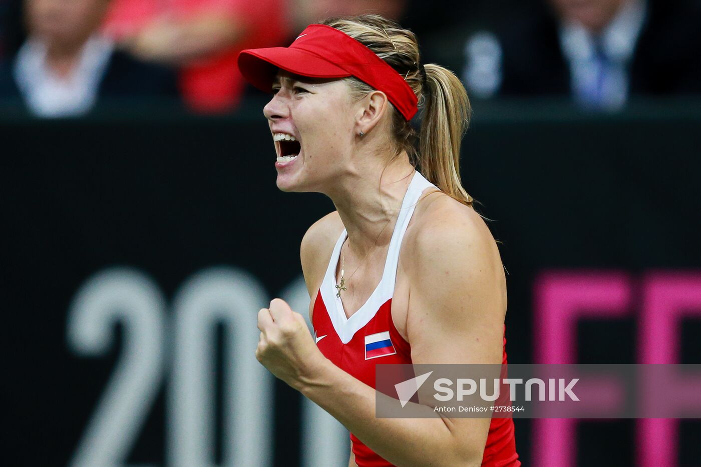 Fed Cup. Finals. Czech Republic vs. Russia. Day 2