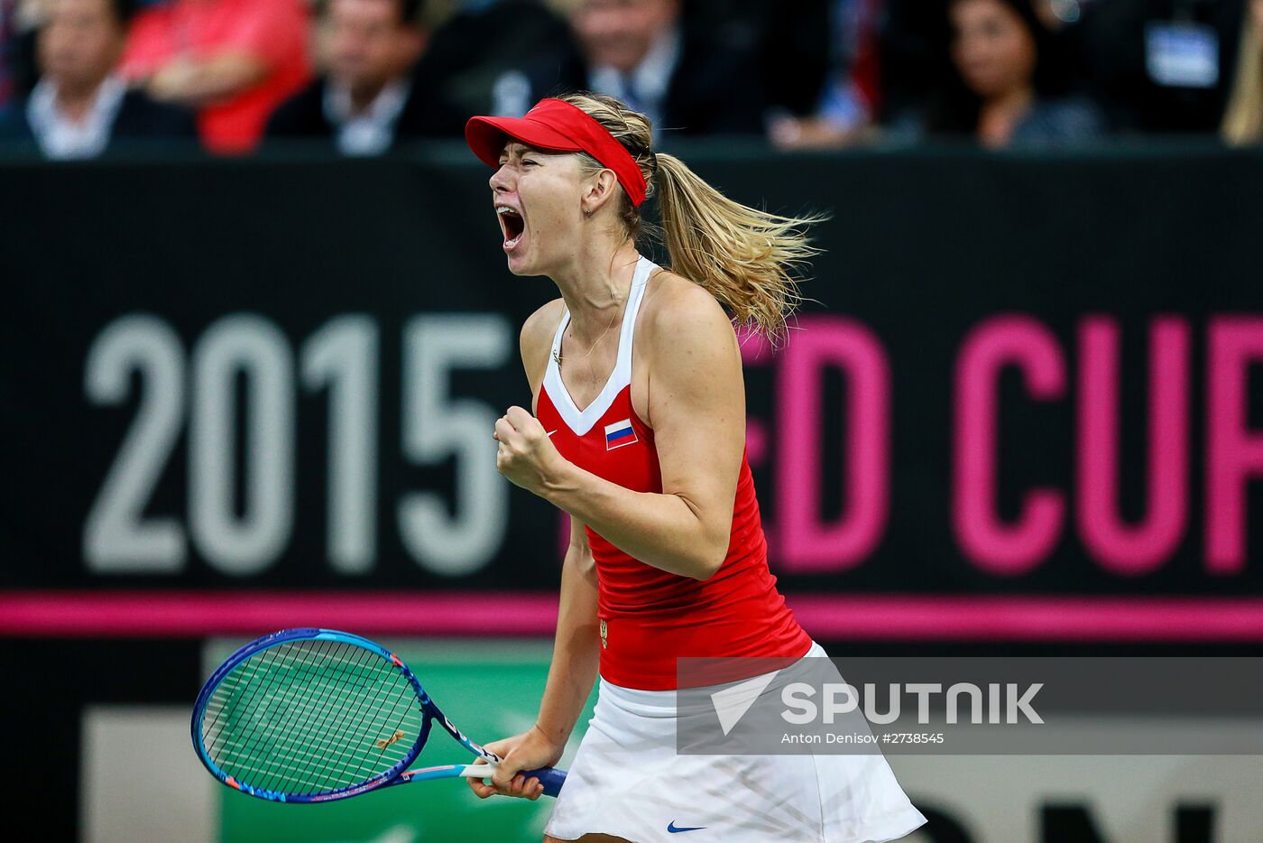 Fed Cup. Finals. Czech Republic vs. Russia. Day 2