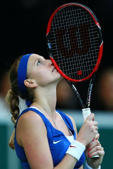 Fed Cup. Finals. Czech Republic vs. Russia. Day 2