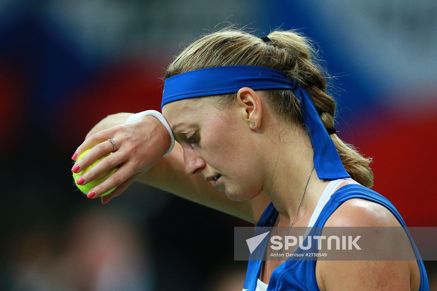 Fed Cup. Finals. Czech Republic vs. Russia. Day 2