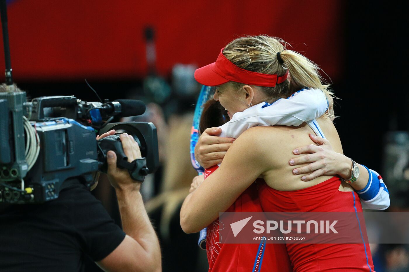 Fed Cup. Finals. Czech Republic vs. Russia. Day 2