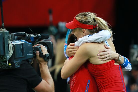 Fed Cup. Finals. Czech Republic vs. Russia. Day 2