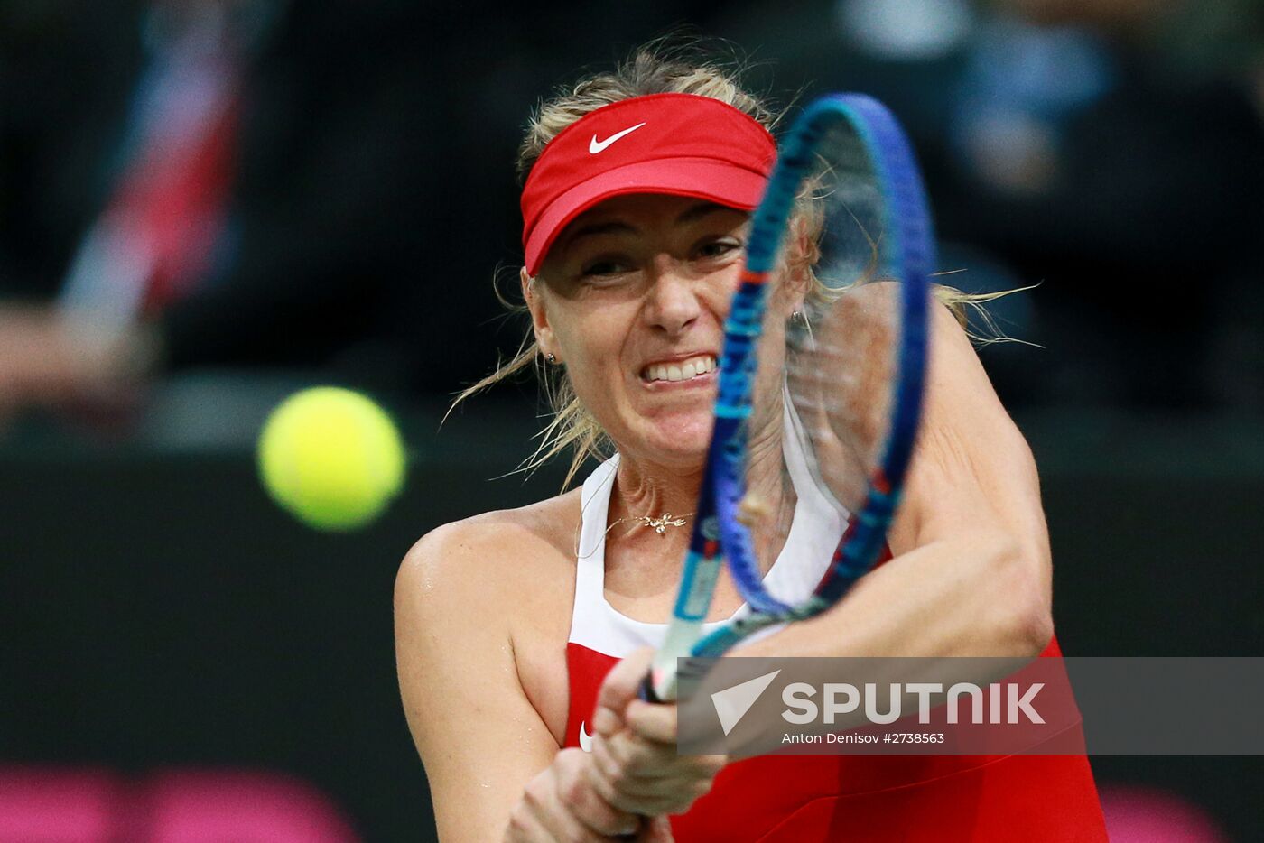 Fed Cup. Finals. Czech Republic vs. Russia. Day 2