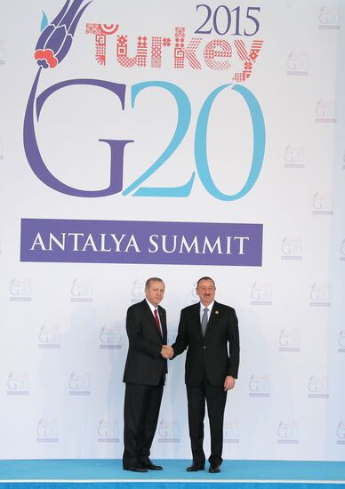 Vladimir Putin takes part in G20 summit in Turkey