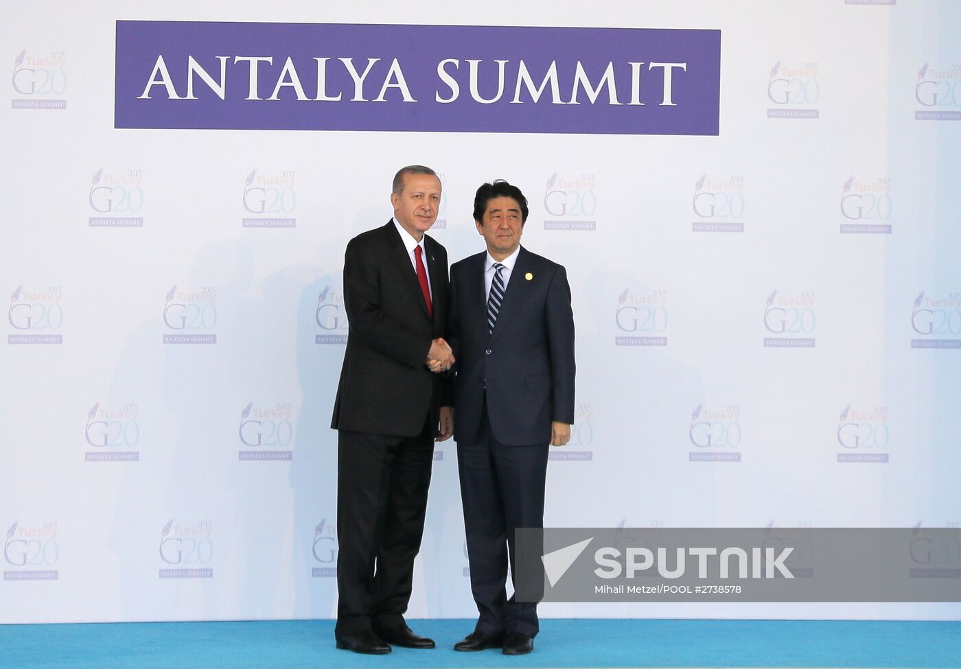 Vladimir Putin takes part in G20 summit in Turkey
