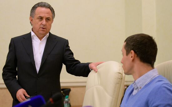 Extraordinary meeting of Russian Athletic Federation with participation of Sports Minister Vitaly Mutko