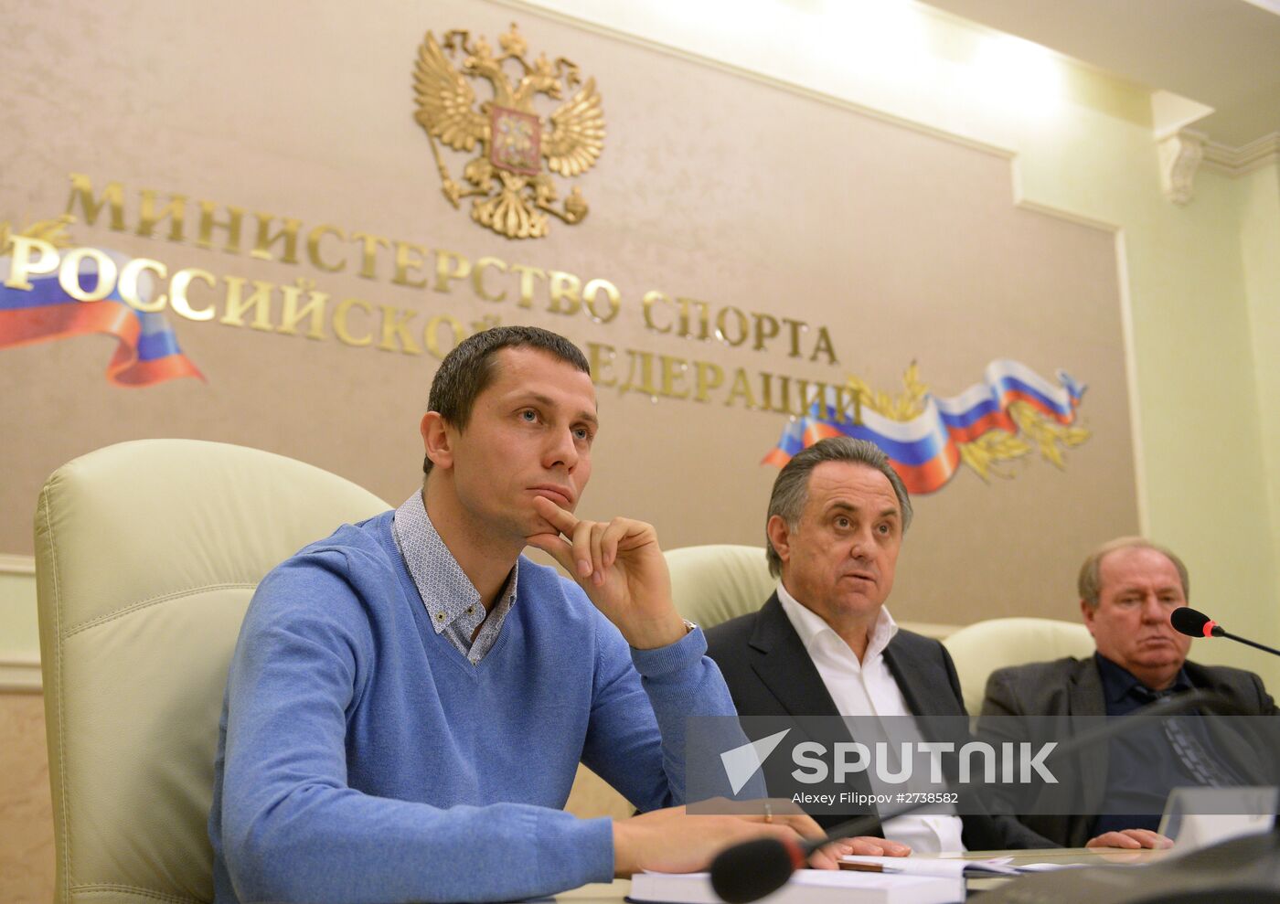 Meeting of Russian Athletic Federation with participation of Sports Minister Vitaly Mutko