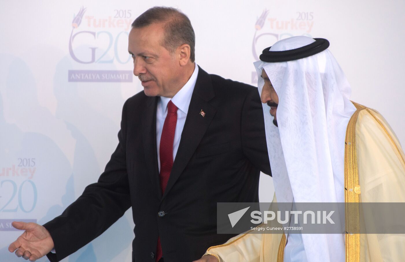 Vladimir Putin takes part in G20 summit in Turkey