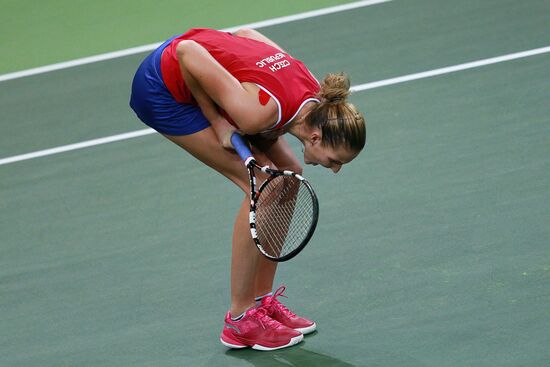 Fed Cup. Finals. Czech Republic vs. Russia. Day 2